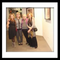 Con Leonina Grossi, Raffaella Vaccari e Luisa Magarò a "Colori d'Amore", Provincia di Rimini 2012