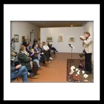 Concerto con conchiglie come strumenti di Antonio Coatti alla mostra Interferenze 2011