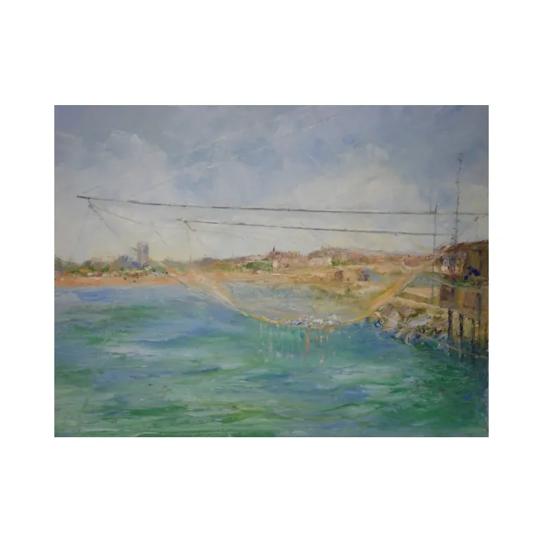 La Bilancia,  olio su tela cm. 50 X 60 2011